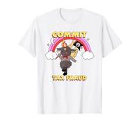 Cometer fraude Fiscal (Divertido y Lindo pequeño Diablo gráfico) Camiseta