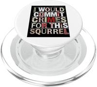Cometería crímenes por Este Humor Amante de la Ardilla PopSockets PopGrip para MagSafe