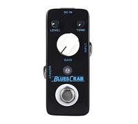 COMETX Blues Overdrive Pedal Blues Crab Blues Overdrive Pedal de efecto de guitarra True Bypass Full Metal Shell