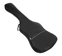 COMETX Bolsa para bajo eléctrico, mochila acolchada para bajo eléctrico, 20 mm, para bajo eléctrico y guitarra, color negro