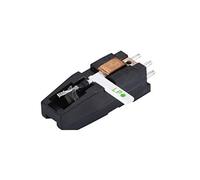 COMETX Cartucho de tocadiscos para tocadiscos, cartucho estéreo dual con zafiro rubí rojo, aguja de lápiz capacitivo de doble cara para reproductor de discos de vinilo LP/78RPM reemplazo de accesorios