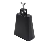 COMETX Cencerro para tambor de 5 pulgadas, instrumento de percusión de hierro con pinza para juego de batería