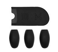 COMETX Cojín para el pulgar para saxofón, cojín para reposamuñecas, juego de almohadillas de gel de silicona para saxofón soprano alto tenor