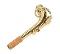 COMETX Cuello de saxofón alto cuello de latón doblado cuello saxofón pieza de repuesto accesorio de saxofón