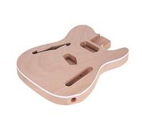 COMETX Cuerpo de guitarra eléctrica sin terminar cuerpo de guitarra en blanco barril de cuerpo de guitarra DIY caoba y cuerpo de madera compuesta piezas de guitarra accesorios para guitarra F