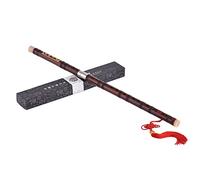 COMETX Flauta amarga enchufable hecha a mano Dizi tradicional hecho a mano chino instrumento de viento de madera clave de C nivel de estudio rendimiento profesional