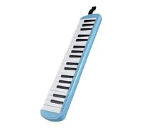 COMETX Instrumentos musicales 37 teclas Melódica Instrumento Melódica Teclado de piano de aire con 2 tubos de soplado suaves 2 boquillas de soplado Melódica Instrumentos de viento con bolsa de