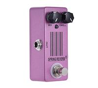 COMETX Pedal de efecto de reverberación de resorte MP-51 Spring Reverb Mini Pedal de efecto de guitarra individual True Bypass