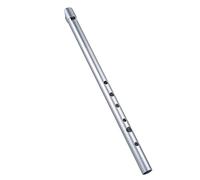 COMETX Penny Whistle - Silbato irlandés tradicional de estaño, 6 agujeros, flauta de viento, instrumento musical para principiantes, intermedios y expertos, clave de C