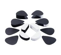 COMETX Púa de guitarra, paleta de guitarra polifónica de tono completo, púas duales, material de policarbonato ultrafino, paleta de guitarra para guitarra acústica, guitarra eléctrica, bajo,