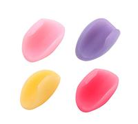 COMETX Reposamuñecas para flauta, 4 piezas, cojín de silicona para dedo de flauta, accesorios de instrumentos de viento (color al azar)