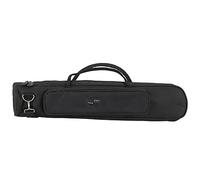 COMETX Sax - Funda Oxford para saxofón soprano, funda para saxofón saxofón, tipo recto, espuma acolchada gruesa, tela interior no tejida con correa ajustable para el hombro