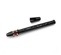 COMETX Saxofón de bolsillo negro mini saxofón de bolsillo portátil pequeño saxofón con bolsa de transporte negra instrumento de viento de madera