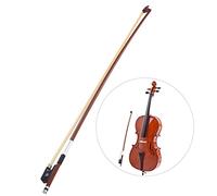 COMETX Violoncelle - Arco octogonal bien equilibrado, madera de Brasil, 4/4, crin de caballo, redondo, rana de ébano