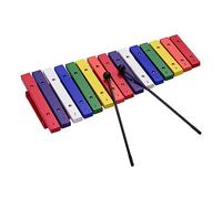 COMETX xilófono para 1 año de edad 15 teclas Xilófono colorido instrumento de percusión musical instrumento de educación temprana para desarrollo de sentido musical