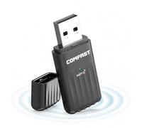 COMFAST 2 en 1 Adaptador USB WiFi 6 y Bluetooth 5.3 USB para PC, AX900Mbps Receptor WiFi, Antena WiFi USB Doble Banda 5GHz/2.4GHz, WPA3, MU-MIMO, Soft Ap Modo, Compatible con Windows 11/10
