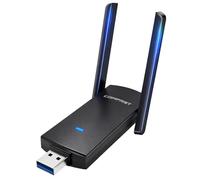 COMFAST AC1300 Mbps Adaptador WiFi USB Doble Banda 5G y 2.4GHz Receptor WiFi para PC, Antena Wi-Fi Externa Ajustable, Señal Potente, USB WiFi Compatible Windows 11/10/8.1/8, Mac OS 10.9~10.15