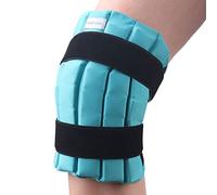 Comfcube Bolsa de hielo para rodilla después de la cirugía, 2 horas de larga duración, terapia de frío flexible, envoltura fría para lesiones de rodilla, alivio del dolor, hinchazón, cirugía de
