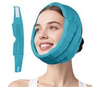 Comfcube Paquete de hielo facial para dientes del juicio, terapia de frío de larga duración de 2 horas, envoltura flexible para la cabeza para cirugía de muelas del juicio, TMJ, barbilla, dolor bucal,