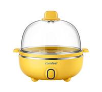 Comfee' Cuecehuevos MZ-ZG16E101A2, 7 huevos, capacidad 0,3 l, amarillo