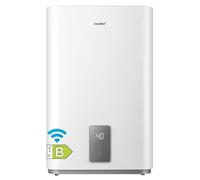 COMFEE' CWH15ED1350EUW Calentador Eléctrico de Pared de 50L, Doble Tanque, con Espacio para Debajo del Fregadero, Compacto y Fácil de Instalar, Conexión Wi-Fi, Control Remoto por Aplicación, Blanco