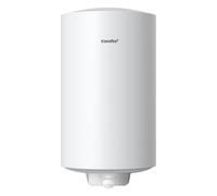 COMFEE' D80-15EFG-ES Calentador de agua eléctrico vertical, Wi-Fi, control remoto por smartphone, montaje en pared sin necesidad de taladrar, 80 L, tamaño compacto, fácil de instalar