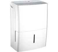 COMFEE' Deshumidificador Casa molde de 20 l/24 h, apto hasta 40 ㎡(100 m³), bidón de 3 L, ruedas giratorias, filtro lavable, modo de secado, CF-DEHU-20