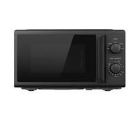 COMFEE Microondas digital de 20 litros, 700 W, 11 niveles de potencia, 6 menús automáticos, descongelación rápida, función de almacenamiento, bloque infantil, pequeño para cocinas, color negro