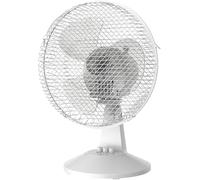 Comfee' Ventilador de Mesa Silencioso de 2 Velocidades - Ventilador Pequeño 23 cm con Oscilación 90º y 3 Aspas - Ventiladores Portatil, Potente, Ligero, y Fácil de Transportar