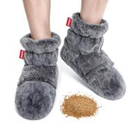 Comfheat Calentador de pies de microondas botas calentadas con cubierta lavable, terapia de calor húmedo botas calientes para pies fríos, mala circulación sanguínea, síndrome de Raynaud, rigidez