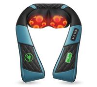 COMFIER 2026 Masajeador Cervical Inalámbrico con Función de Calor | Masajeador Cervical y Espalda Shiatsu 4D, Relajación Profunda para Cuello, Hombros y Espalda, Regalo para Madres y Padres