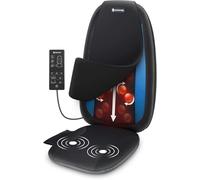 COMFIER Asiento Masajeador Espalda Shiatsu, Masajeador de Espalda con Funciones de Calor y Vibración, Relajación para el Cuello, los Hombros y la Espalda, para el Hogar y la Oficina, Regalo Mujer