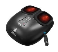COMFIER Máquina masajeadora de pies con calor, masajeador de pies Shiatsu, calentador de pies, control remoto, ajustes personalizables para uso en la oficina en casa, regalos para mujeres y hombres