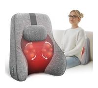Comfier Masajeador de Espalda, Masajeador Cervical y Espalda Shiatsu para Silla de Oficina, Cojín de Masaje Eléctrico para Aliviar el Dolor, Casa, 2 Ajustes de Calor, Regalos Originales para Mujer