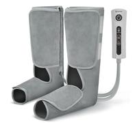 COMFIER Masajeador de piernas para dolor y circulación con calor, masajeador de pies y piernas con compresión, masajeador de pantorrillas con 3 intensidades, regalos para mujeres, botas de masaje