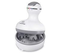 COMFIER Masajeador Inalámbrico para el Cuero Cabelludo:Rascador Eléctrico de Masaje de Cabeza con 84 Nodos de Amasamiento, para Crecimiento del Cabello y Relajación del Estrés (Blanco)