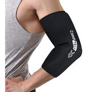 ComfiTECH Codo de hielo para codo de tenista y coderas para tendinitis. Presentamos una innovadora manga de compresión en frío y envoltura de hielo reutilizable (medio)