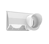 ComfoEdge Rejilla combinada de pared exterior de acero inoxidable