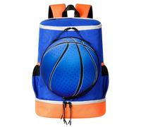 COMFOLIVING Mochila de pelota de fútbol, mochila de baloncesto, mochila de baloncesto, bolsa de fútbol, mochila deportiva con compartimento para pelotas, mochila de voleibol, bolsa de fútbol de gran