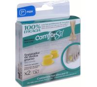 Comforsil Separador Grueso Dedos Silicona Talla S 2 Uds