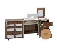Comfort 2 Muebles para Máquina de Coser, Muebles de Coser, Mesa de Sewing Cabinet (Beech Ellmau, L)