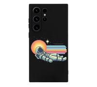 Comfort Astronauts - Fundas para teléfono compatibles con Galaxy S23/Plus/funda protectora ultradelgada de TPU impresa
