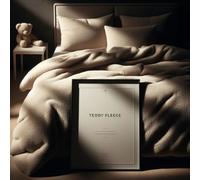 Comfort Collections - Juego de funda nórdica de forro polar tipo peluche, supersuave y cálida, con fundas de almohada. Tamaño individual, aproximadamente 135 x 200 cm, crema