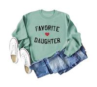 Comfort-First Women's Sweatshirt - Breathable Crewneck Pullover with Trendy Print, All-Purpose Casual Top