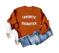 Comfort-First Women's Sweatshirt - Breathable Crewneck Pullover with Trendy Print, All-Purpose Casual Top
