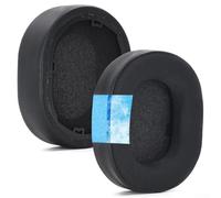 Comfort Focused - Almohadillas de repuesto de piel sintética para auriculares CORSAIR HS55 HS55PRO HS65, adecuadas para juegos y música (negro)