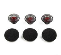 Comfort Focused - Almohadillas para los oídos Plantronics para Voyager 5200 5220, tapones de silicona de repuesto para uso diario (3 piezas m (14 mm)