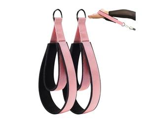 Comfort Grip Straps, Flexible Reformer Handle Kit, Strength Training with Resistance Bands, Use Exercise Handle System, Yoga Handles with Modern Style, Fitness Gear for Barre Class