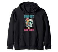 Comfort Is A Slow Death Motivation Discipline Growth Sudadera con Capucha