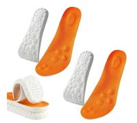 Comfort - Plantilla de espuma viscoelástica transpirable 4D con soporte de arco de nube para mujeres y hombres, plantillas de zapatos que absorben los golpes que se adaptan a todos los zapatos (2